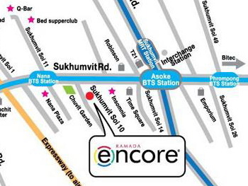 Thailand, Bangkok, Ramada Encore Bangkok
